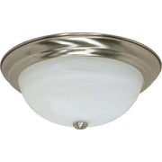 Nuvo Lighting - 60-199 - Three Light Flush Mount - Brushed Nickel