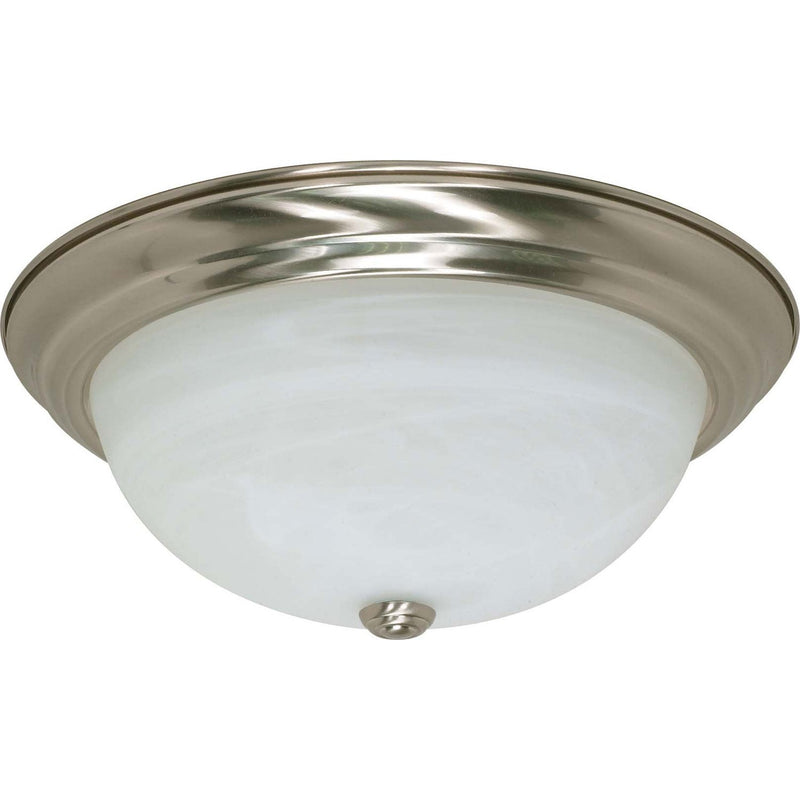 Nuvo Lighting - 60-199 - Three Light Flush Mount - Brushed Nickel