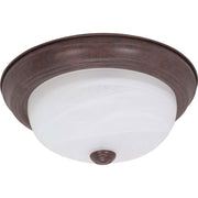 Nuvo Lighting - 60-206 - Two Light Flush Mount - Old Bronze
