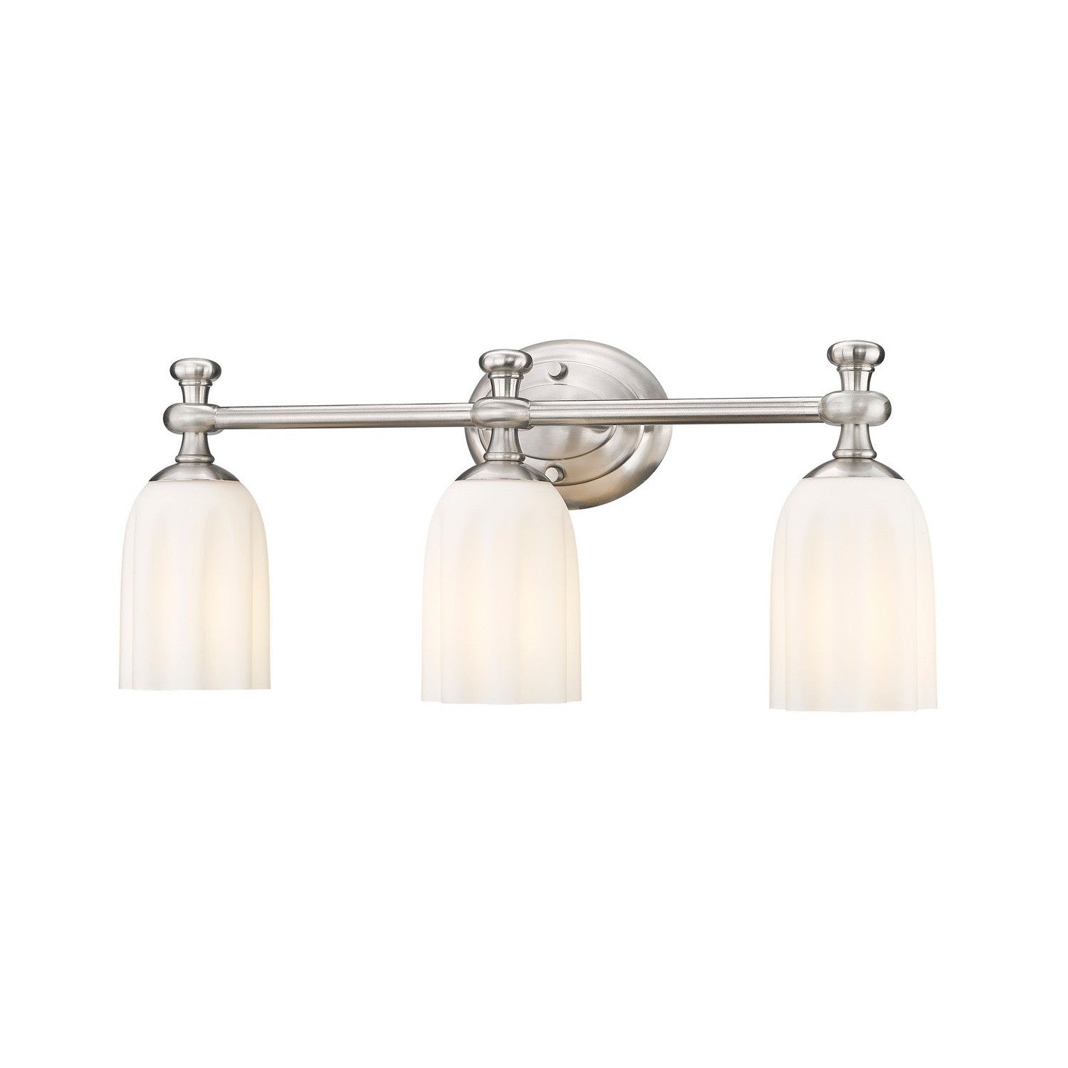 Z-Lite - 1102-3V-BN - Three Light Vanity - Orion - Brushed Nickel