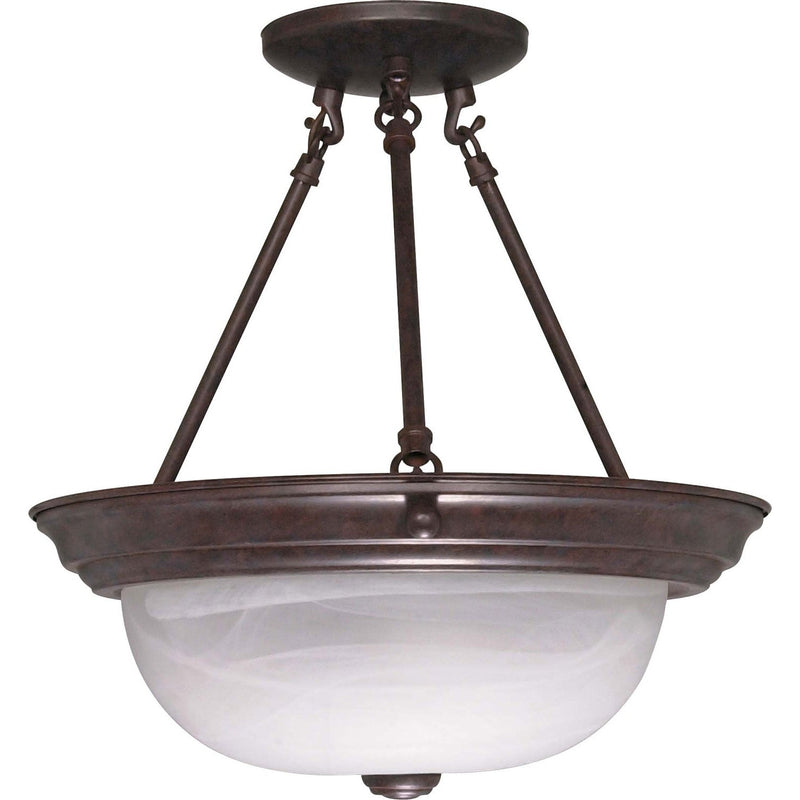 Nuvo Lighting - 60-209 - Two Light Semi Flush Mount - Old Bronze