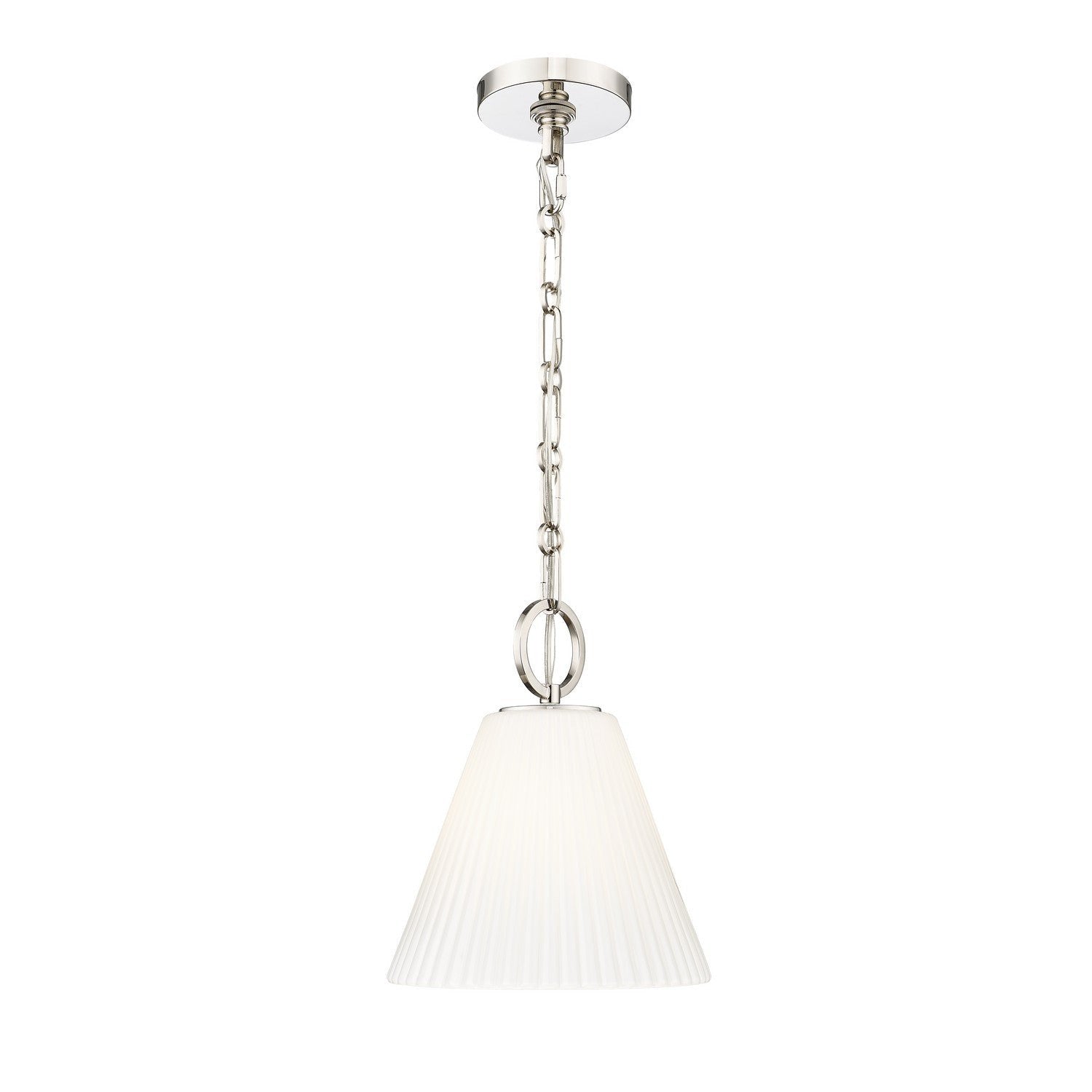 Z-Lite - 3042P10-PN - One Light Pendant - Alaric - Polished Nickel