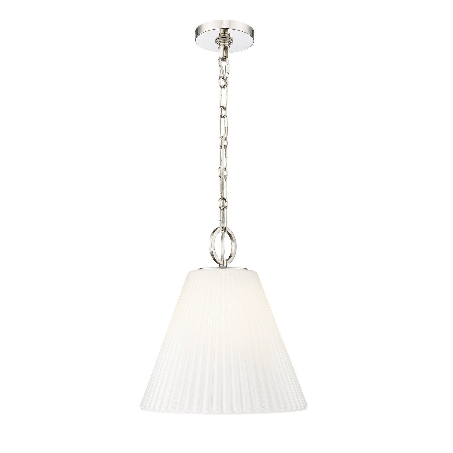 Z-Lite - 3042P14-PN - One Light Pendant - Alaric - Polished Nickel