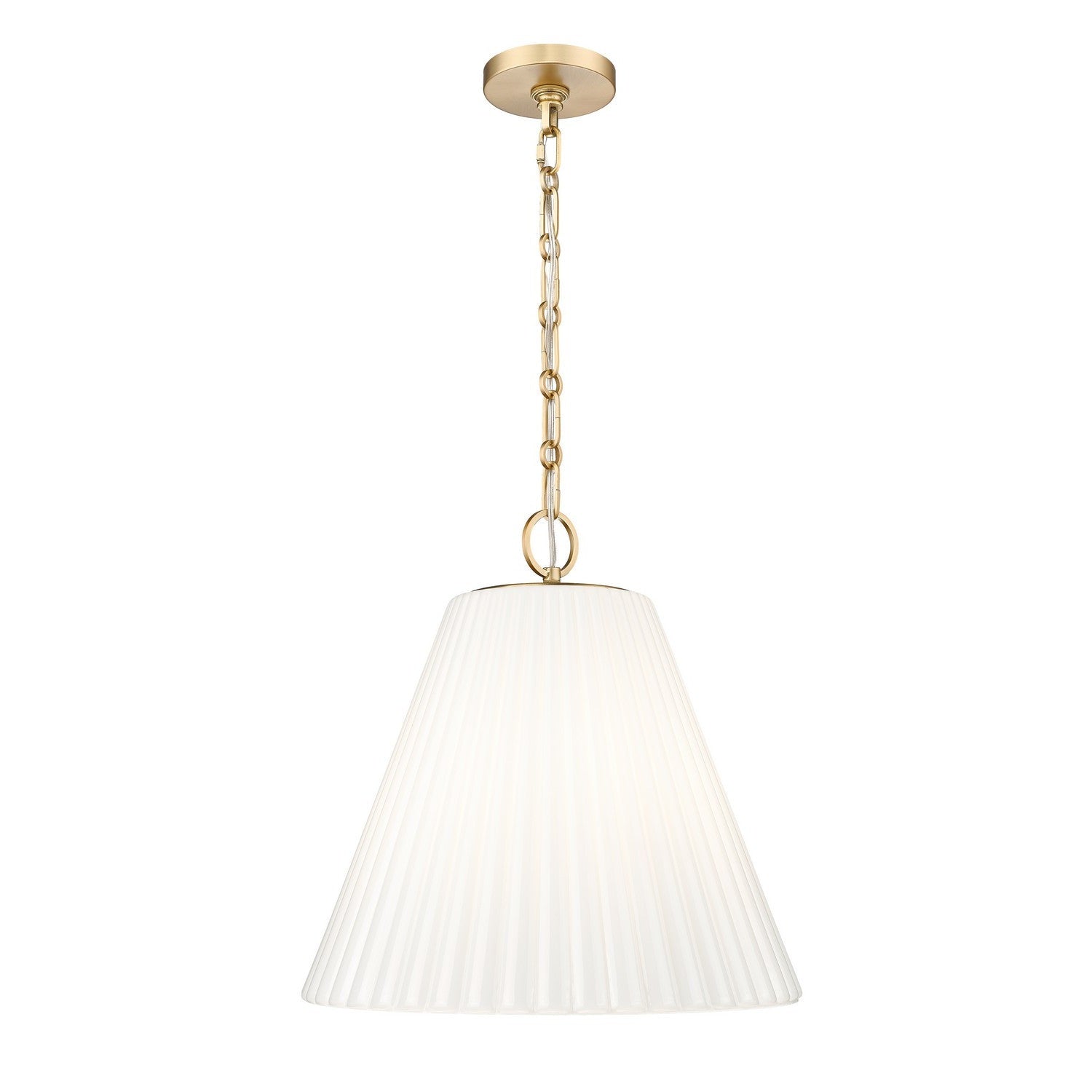 Z-Lite - 3042P18-MGLD - Three Light Pendant - Alaric - Modern Gold