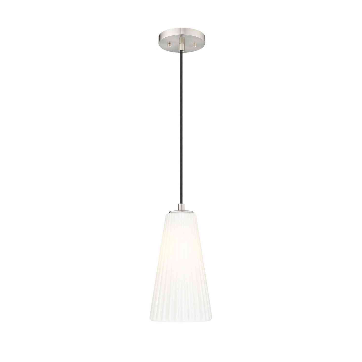Z-Lite - 3043P6-BN - One Light Pendant - Farrell - Brushed Nickel