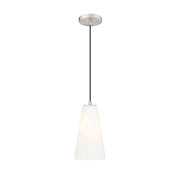Z-Lite - 3043P6-BN - One Light Pendant - Farrell - Brushed Nickel
