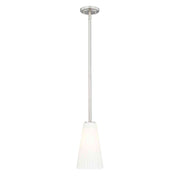 Z-Lite - 3043P6-ROD-BN - One Light Pendant - Farrell - Brushed Nickel