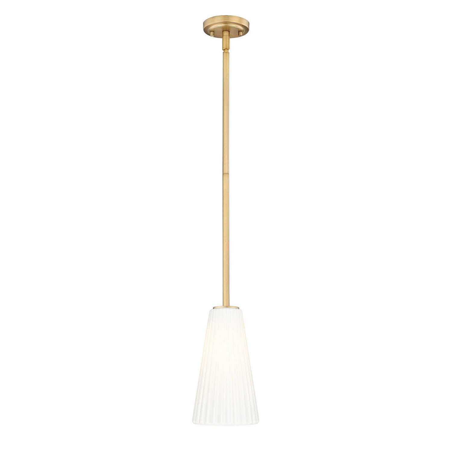 Z-Lite - 3043P6-ROD-MGLD - One Light Pendant - Farrell - Modern Gold