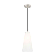 Z-Lite - 3043P7-BN - One Light Pendant - Farrell - Brushed Nickel