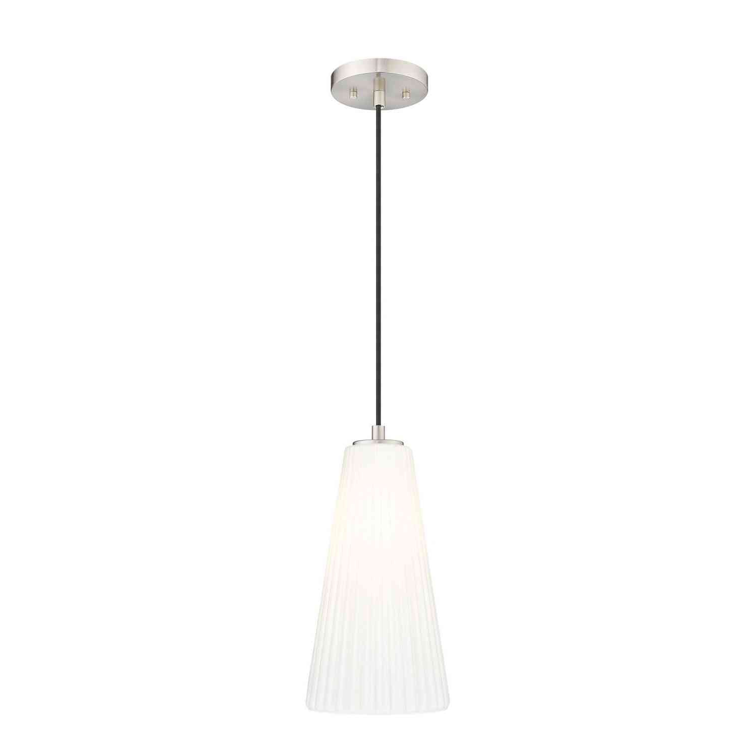 Z-Lite - 3043P7-BN - One Light Pendant - Farrell - Brushed Nickel