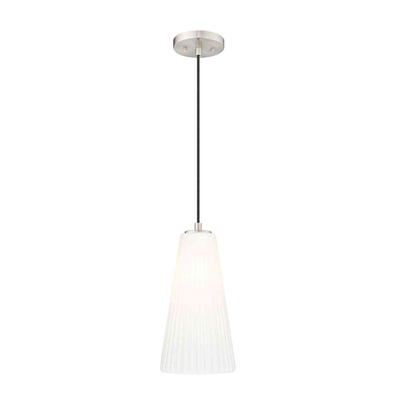 Z-Lite - 3043P7-BN - One Light Pendant - Farrell - Brushed Nickel