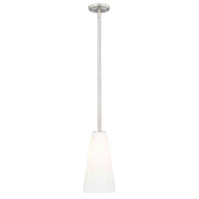 Z-Lite - 3043P7-ROD-BN - One Light Pendant - Farrell - Brushed Nickel