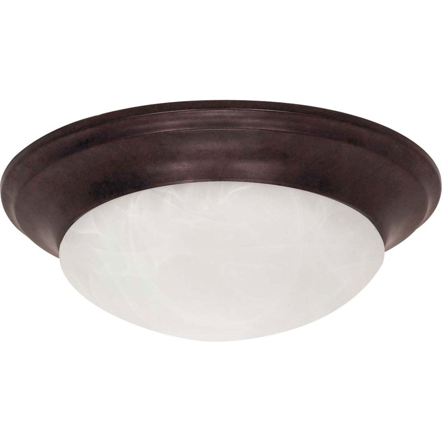 Nuvo Lighting - 60-280 - One Light Flush Mount - Twist and Lock Old Bronze - Old Bronze