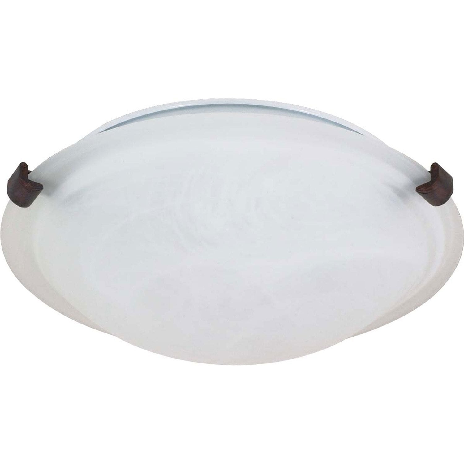 Nuvo Lighting - 60-272 - One Light Flush Mount - Tri Clip Old Bronze - Old Bronze