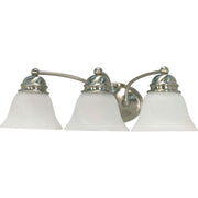 Nuvo Lighting - 60-342 - Three Light Vanity - Empire - Brushed Nickel
