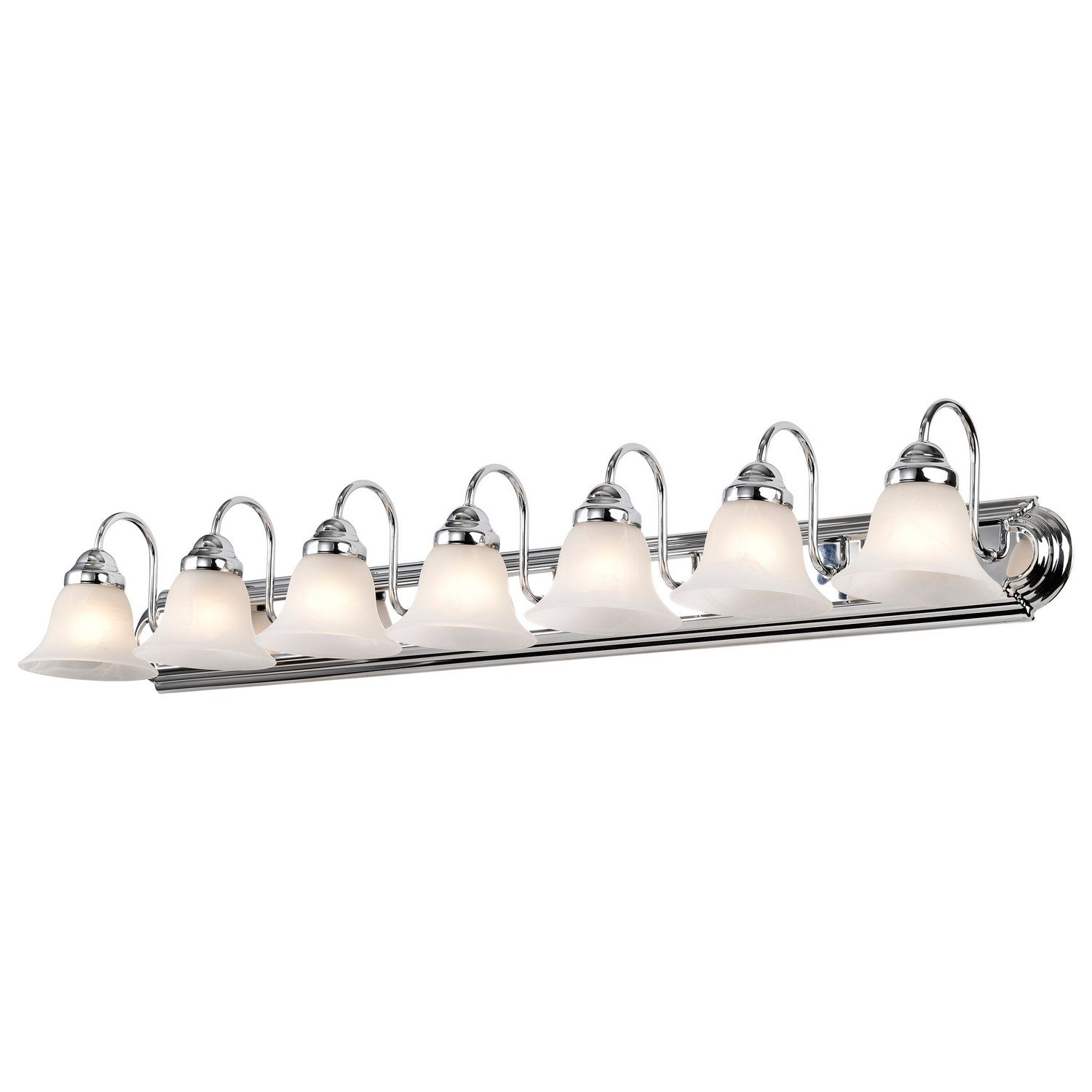 Nuvo Lighting - 60-290 - Seven Light Vanity - Ballerina - Polished Chrome