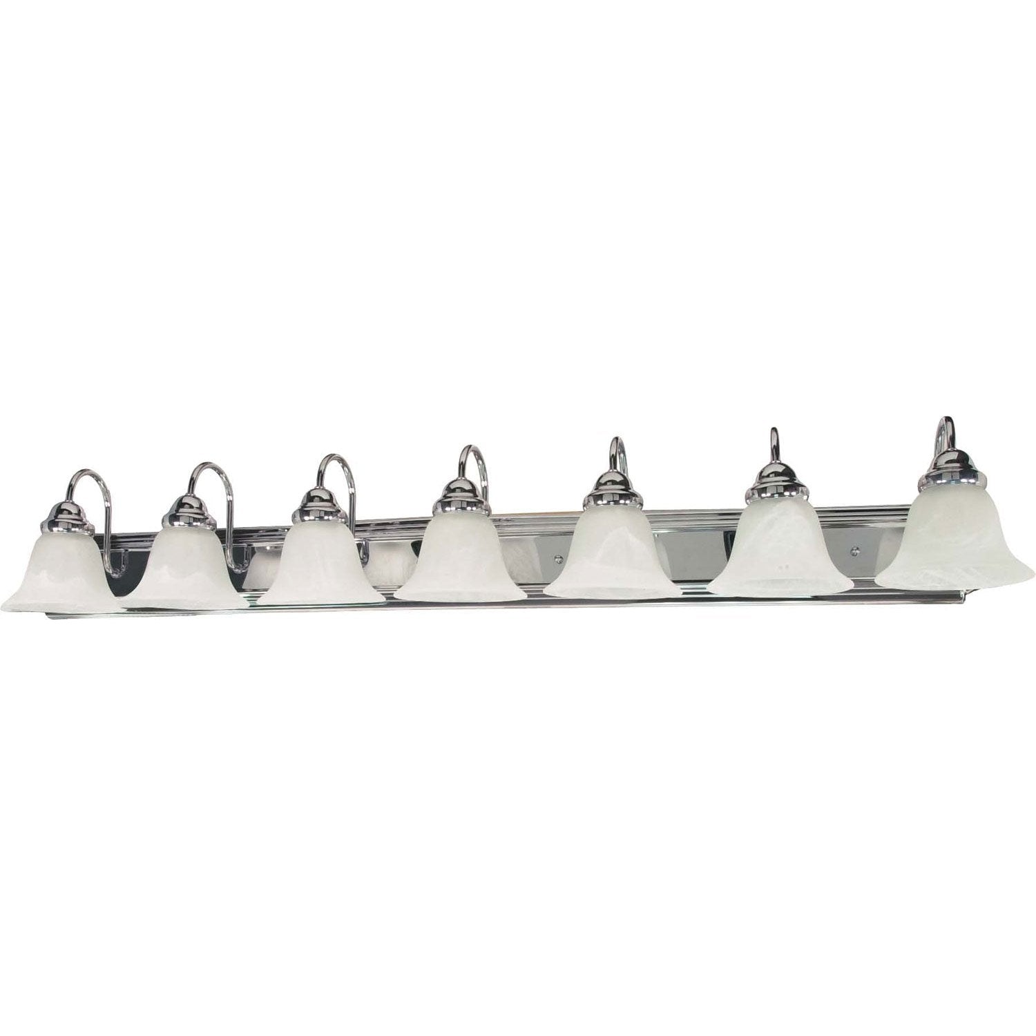 Nuvo Lighting - 60-290 - Seven Light Vanity - Ballerina - Polished Chrome