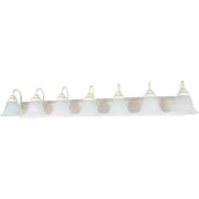 Nuvo Lighting - 60-294 - Seven Light Vanity - Ballerina - Textured White