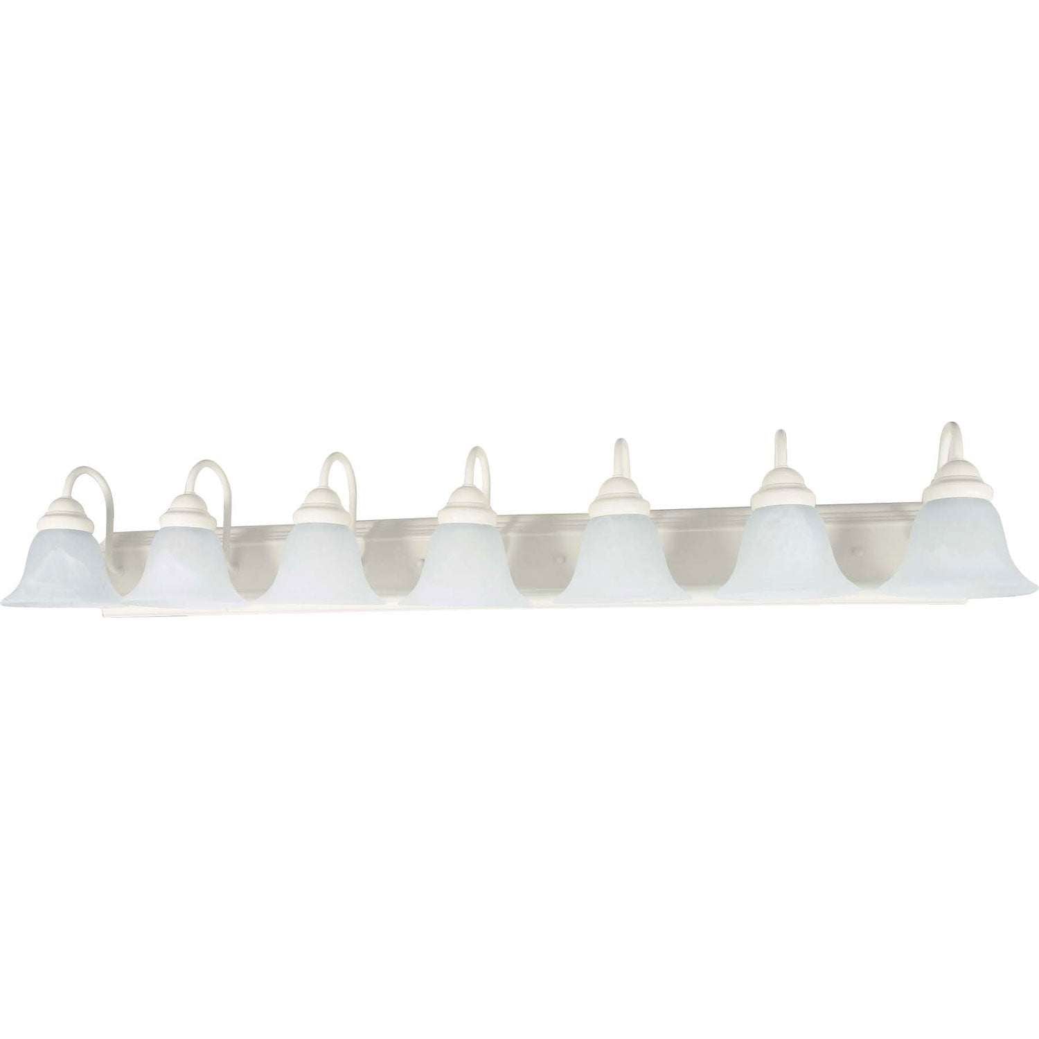 Nuvo Lighting - 60-294 - Seven Light Vanity - Ballerina - Textured White