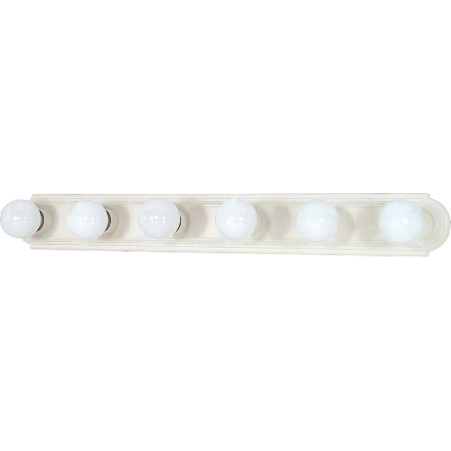 Nuvo Lighting - 60-314 - Six Light Vanity - Textured White