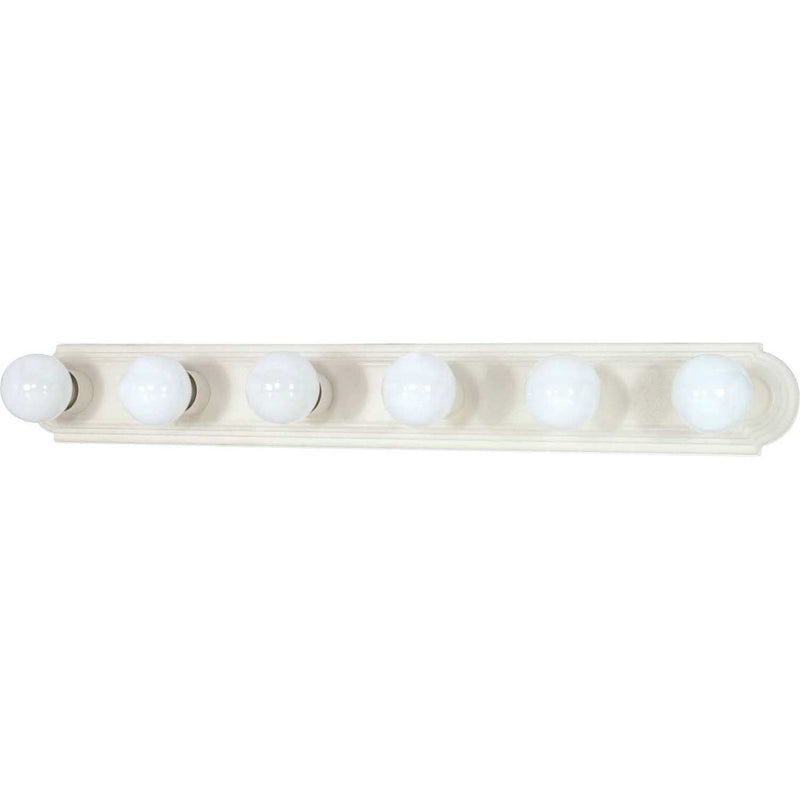 Nuvo Lighting - 60-314 - Six Light Vanity - Textured White