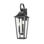 Z-Lite - 5008B-BK - Three Light Outdoor Wall Light - Gannon - Black