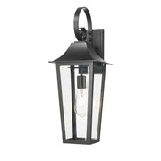 Z-Lite - 5008M-BK - One Light Outdoor Wall Light - Gannon - Black