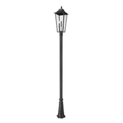 Z-Lite - 5008PHXLR-5011P-BK - Three Light Outdoor Post Mounted Fixture - Gannon - Black