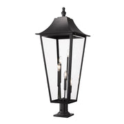 Z-Lite - 5008PHXXLR-533PM-BK - Five Light Outdoor Pier Mounted Fixture - Gannon - Black