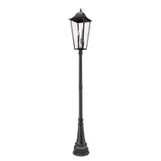Z-Lite - 5008PHXXLR-564P-BK - Five Light Outdoor Post Mounted Fixture - Gannon - Black