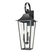 Z-Lite - 5008XL-BK - Three Light Outdoor Wall Light - Gannon - Black