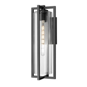 Z-Lite - 5013B-BK - One Light Outdoor Wall Light - Aura - Black