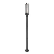 Z-Lite - 5013PHBR-567P-BK - One Light Outdoor Post Mounted Fixture - Aura - Black