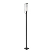Z-Lite - 5013PHBS-536P-BK - One Light Outdoor Post Mounted Fixture - Aura - Black