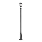 Z-Lite - 5016PHMR-519P-BK - Three Light Outdoor Post Mounted Fixture - Davina - Black