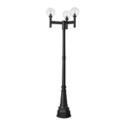Z-Lite - 599MP3-564P-BK - Three Light Outdoor Post Mount Fixture - Laurent - Black