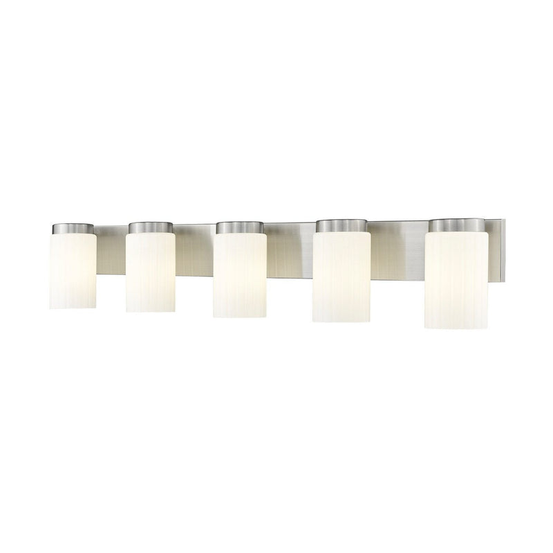 Z-Lite - 746-5V-BN - Five Light Vanity - Burk - Brushed Nickel