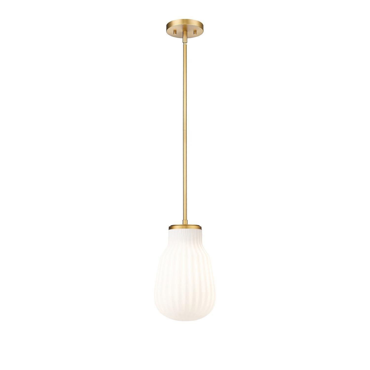 Z-Lite - 7511P8-MGLD - One Light Pendant - Newbury - Modern Gold