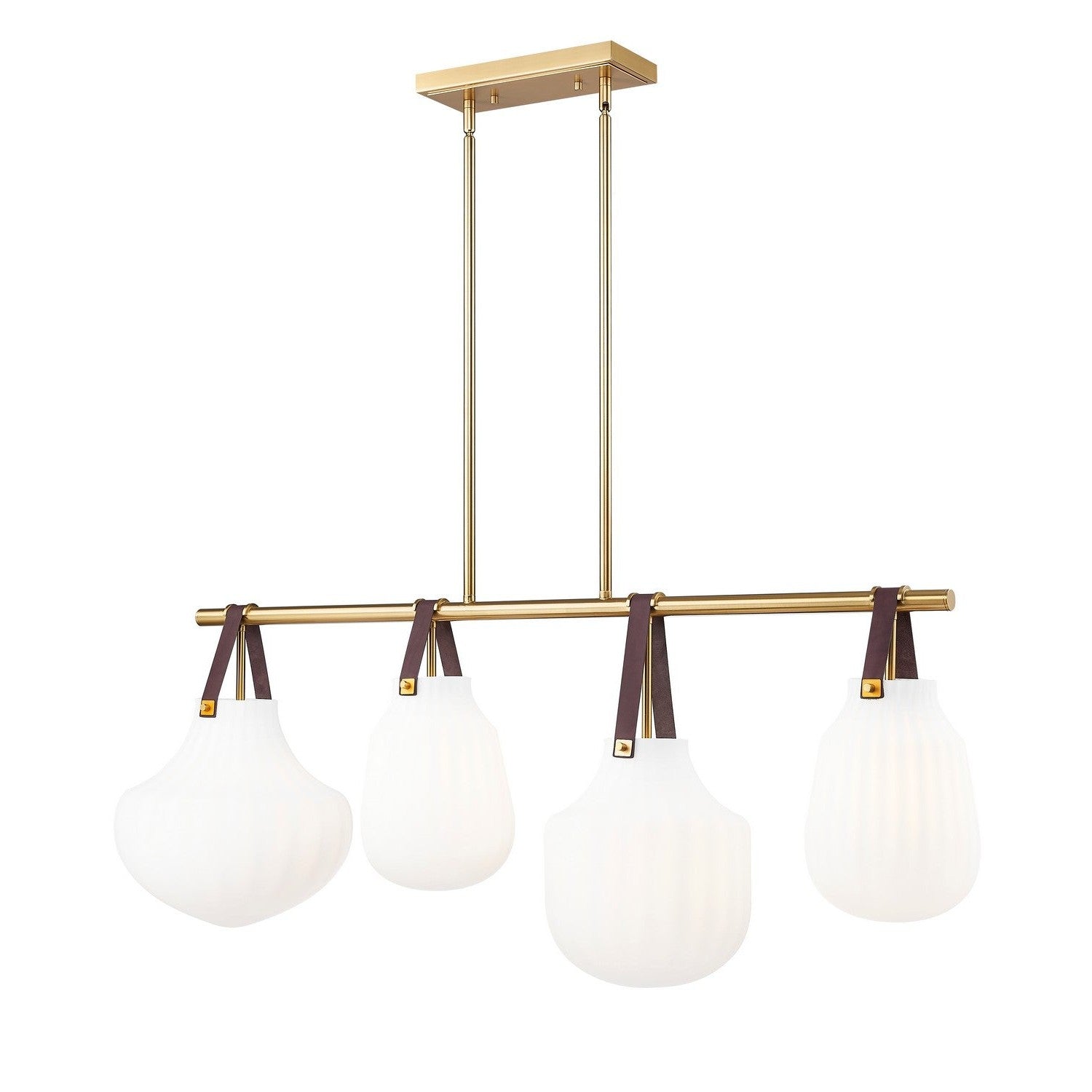 Z-Lite - 7513-4L-MGLD - Four Light Pendant - Newbury - Modern Gold