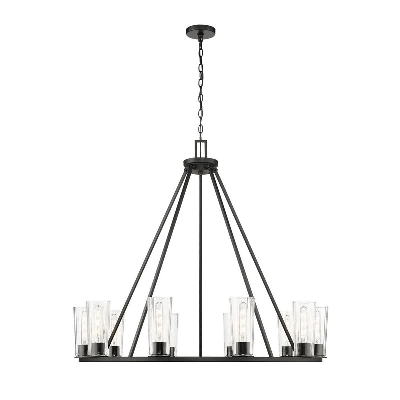 Z-Lite - 826-10MB - Ten Light Chandelier - Titus - Matte Black
