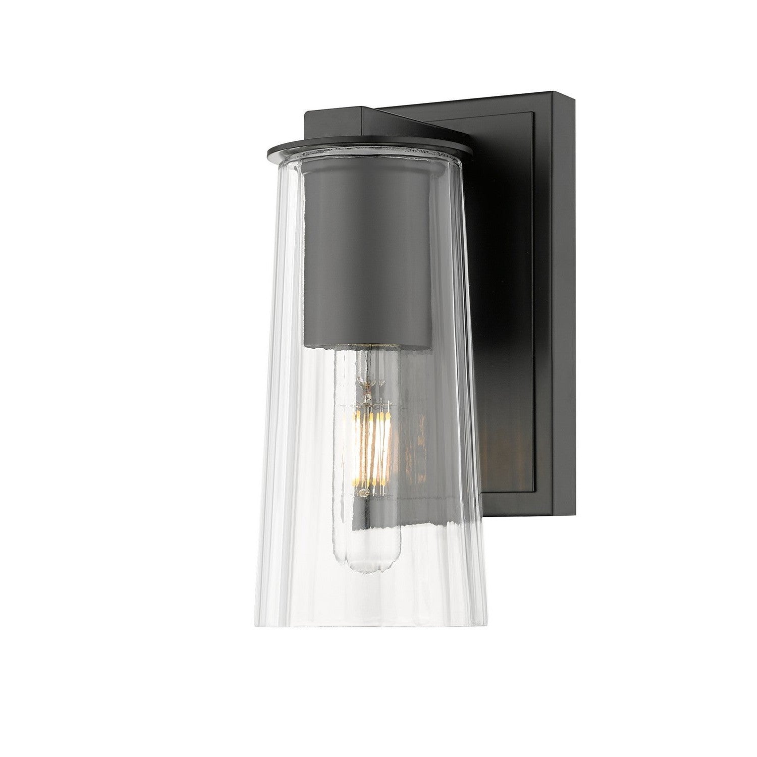Z-Lite - 826-1S-MB - One Light Wall Sconce - Titus - Matte Black