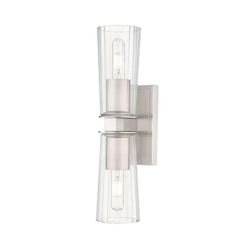 Z-Lite - 826-2S-BN - Two Light Wall Sconce - Titus - Brushed Nickel