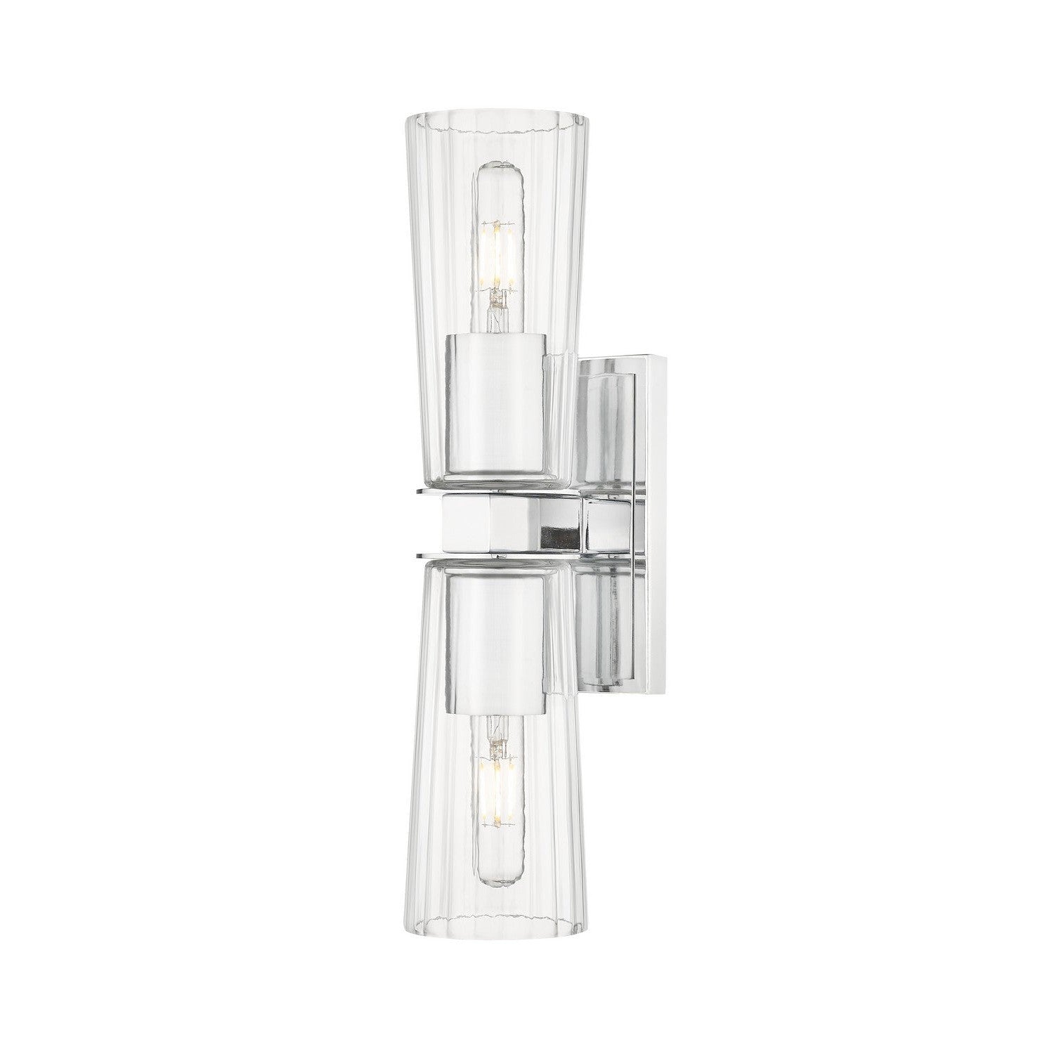 Z-Lite - 826-2S-CH - Two Light Wall Sconce - Titus - Chrome