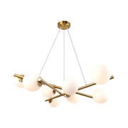 Artcraft - AC11979BR - Nine Light Chandelier - Modena - Plated Brushed Brass