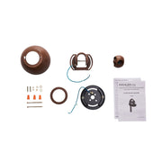 Kichler - 337005WN - Slope Adapter - Accessory - Walnut