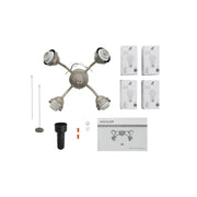 Kichler - 350015AP - LED Fan Fitter - Accessory - Antique Pewter