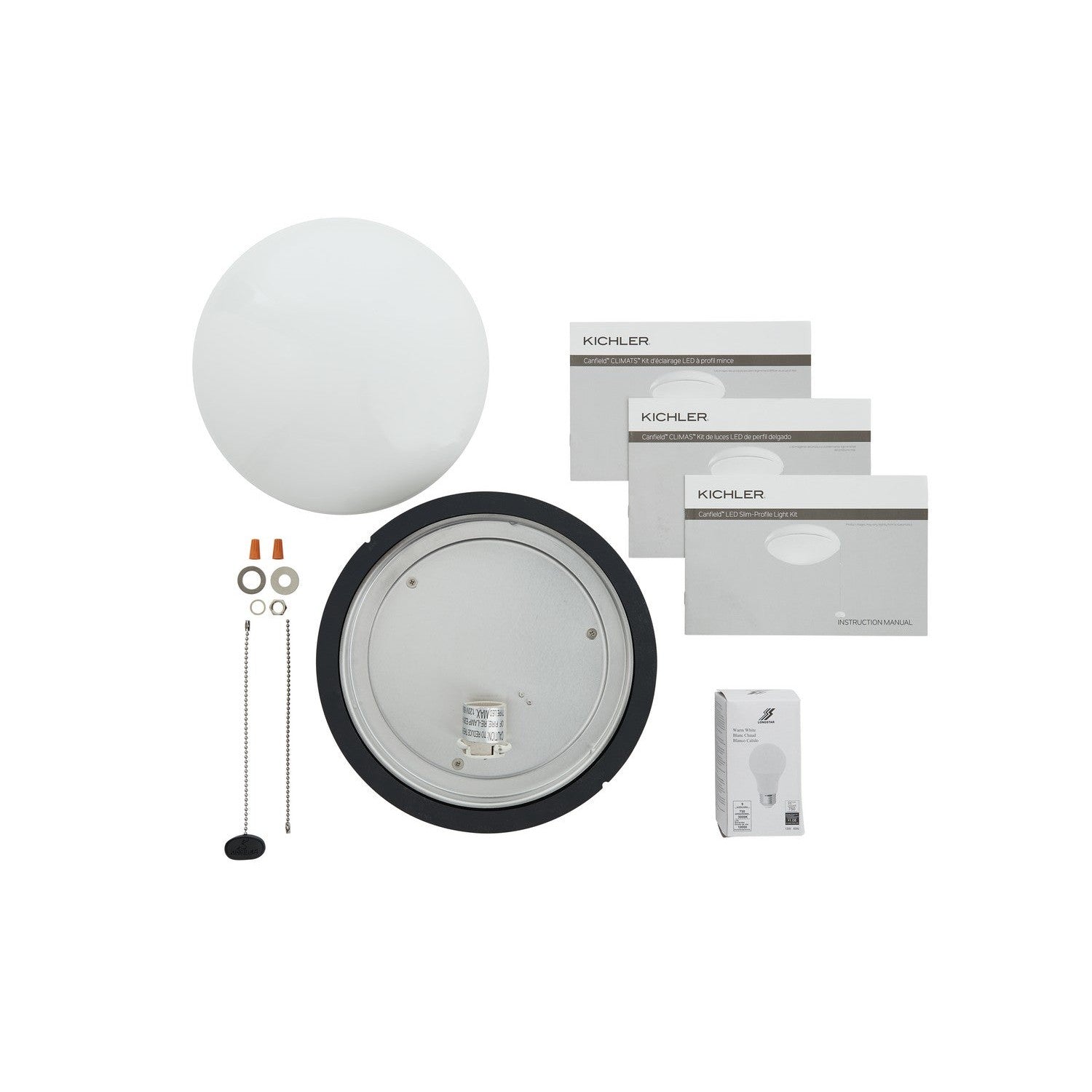 Kichler - 380911DBK - LED Fan Light Kit - Accessory - Distressed Black