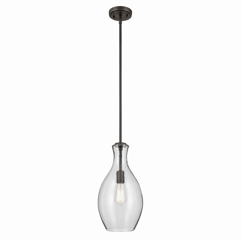 Kichler - 42047OZCS - One Light Pendant - Everly - Olde Bronze