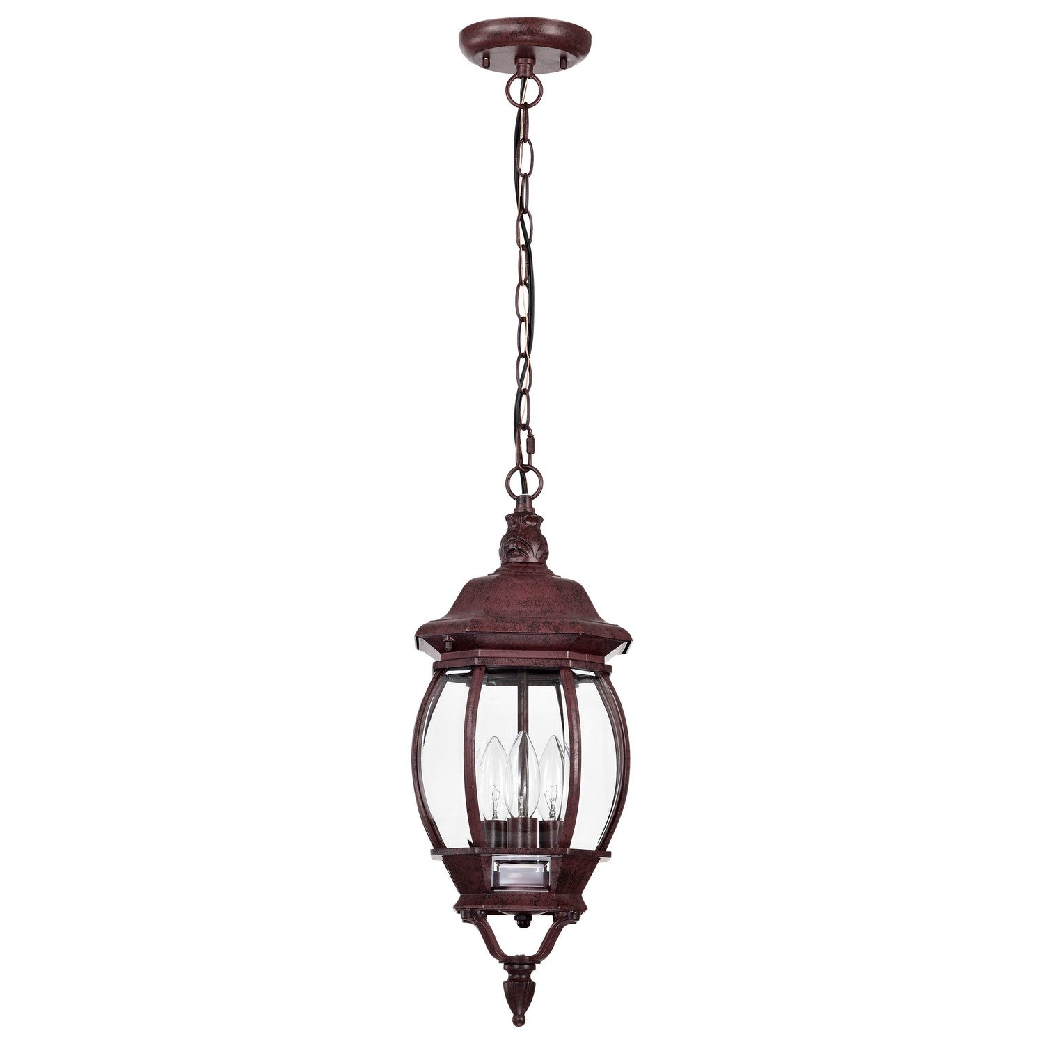 Nuvo Lighting - 60-895 - Three Light Hangng Lantern - Central Park - Old Bronze