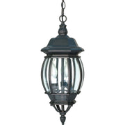 Nuvo Lighting - 60-896 - Three Light Hangng Lantern - Central Park - Textured Black